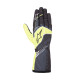 Gloves Youth Race gloves Alpinestars Tech-1 K Race S V2 Corporate, Anthracite/Lime | races-shop.com