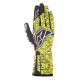 Karting gloves Alpinestars Tech-1 K Race V2 Vertical (internal stitching), fluo yellow