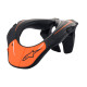 Alipnestars Youth Neck Support, Black/Orange