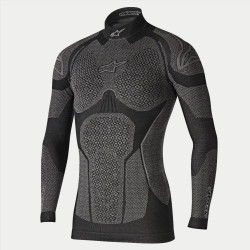 Alpinestars Ride Tech Top Long Sleeve Winter, Black/Gray