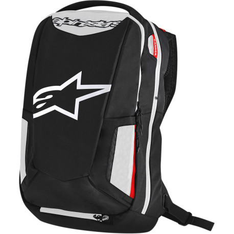 Bags, wallets Alpinestars City Hunter Backpack, Black/White/Red | races-shop.com