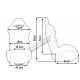 Sport seats without FIA approval - adjustable SPORT SEAT RACES ADVANCED | races-shop.com