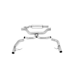 OPF/GPF-back Milltek exhaust for Skoda Octavia vRS 2.0 TSI 2020+