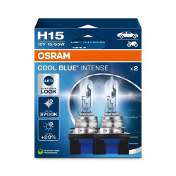 Osram halogen headlight lamps COOL BLUE INTENSE (NEXT GEN) H15 (2pcs)