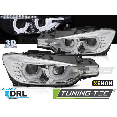 Lighting BMW F30/F31 10.11 - 05.15 U-TYPE HID CHROME | races-shop.com