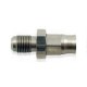 Straight cutter fittings Brake fitting 1/8NPT to AN4, stainless steel | races-shop.com