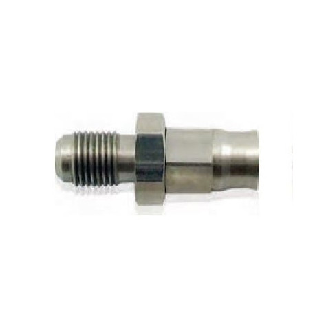 Straight cutter fittings Brake fitting 1/8NPT to AN4, stainless steel | races-shop.com