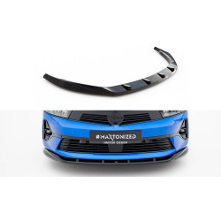 MAXTON DESIGN front splitter for Opel Astra L (MK6), glossy black, V2