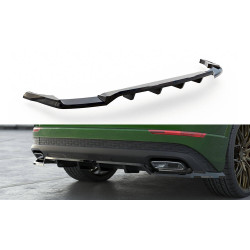 Rear Splitter (with vertical bars) Audi Q8 Mk1 Facelift
