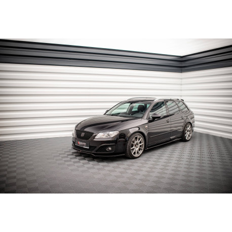 Body kit and visual accessories MAXTON DESIGN set of splitters for Seat Exeo ST | races-shop.com