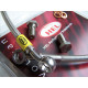 Brake pipes Teflon braided brake hose HEL Performance for Alfa Romeo 156, 99- 2,4 JTD | races-shop.com
