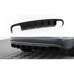 MAXTON DESIGN rear diffuser for Audi A4 B8 Facelift (exhaust 2+2)