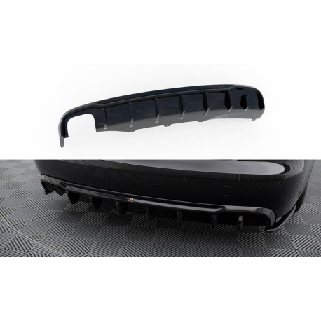 Body kit and visual accessories MAXTON DESIGN rear diffuser for Audi A4 B8 (exhaust 2+0) | races-shop.com