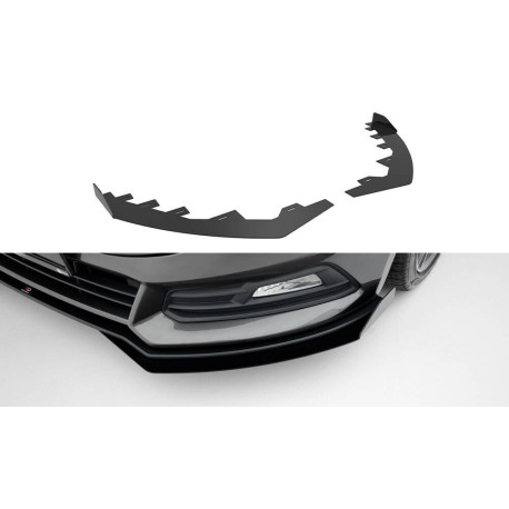 Body kit and visual accessories Front Flaps Ford Focus ST Mk3 Facelift | races-shop.com