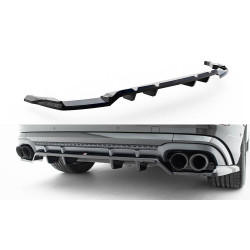 Rear Splitter (with vertical bars) V.2 Audi SQ8 / Q8 S-Line Mk1 Facelift