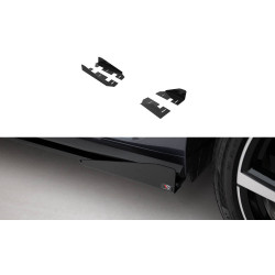 MAXTON DESIGN side flaps for Volkswagen Polo GTI Mk6 Facelift, glossy black