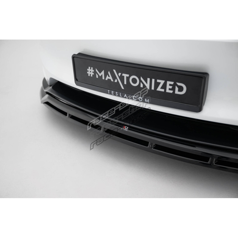Front Splitter V.1 Tesla Model 3 Performance Mk1 Facelift | races-shop.com