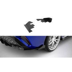 MAXTON DESIGN rear side flaps for Audi S3 Sedan 8Y Facelift, glossy black