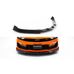 MAXTON DESIGN front splitter for Chevrolet Camaro SS Mk6 Facelift, glossy black, V2