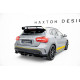 Body kit and visual accessories Rear Splitter (with vertical bars) V.2 Mercedes-Benz GLA 45 AMG X156 | races-shop.com