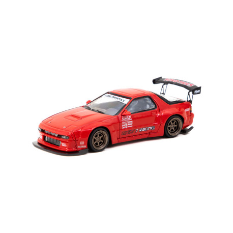 Car models Tarmac Works 1/64 - Mazda RX-7 FC3S Pandem | Rouge | races-shop.com