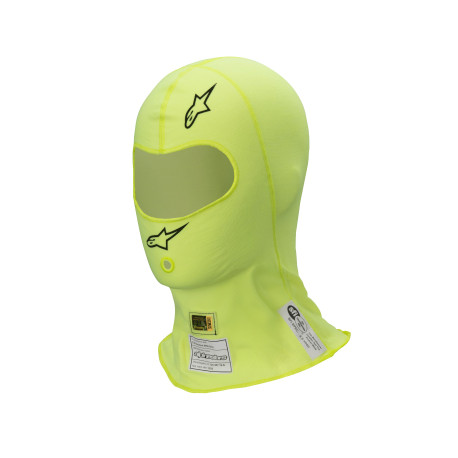 Balaclavas Alpinestars ZX Balaclava Evo V2 FIA, Fluo Yellow | races-shop.com