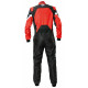 Suits CIK-FIA karting suit OMP KS-3X ART, black/red | races-shop.com