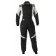 Promotions FIA racing suit OMP FIRST EVO ELLE my2025, black/white | races-shop.com