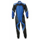 CIK-FIA children's karting suit OMP KS-3X ART, black/blue