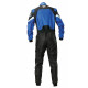 Suits CIK-FIA children`s karting suit OMP KS-3X ART, black/blue | races-shop.com