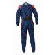 Suits CIK-FIA karting suit OMP KS-3X ART STYLE2, blue/red | races-shop.com