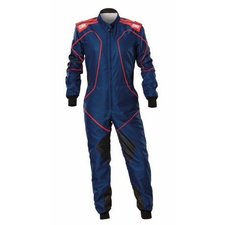 Suits CIK-FIA child race suit OMP KS-3X ART STYLE2 blue/red | races-shop.com