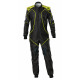 Suits CIK-FIA children`s karting suit OMP KS-3X ART STYLE2, black/fluo/yellow | races-shop.com