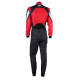 Suits CIK-FIA race suit OMP KS-3X, black/red | races-shop.com