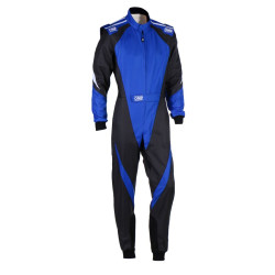 CIK-FIA race suit OMP KS-3X, black/blue