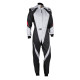 CIK-FIA karting suit OMP KS-3X, grey/black