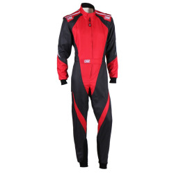 CIK-FIA child race suit OMP KS-3X, black/red