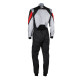 Suits CIK-FIA child race suit OMP KS-3X, gray/black | races-shop.com