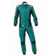 FIA racing suit OMP TECNICA SuperLight, green/fluo/yellow