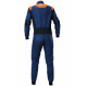 Suits FIA race suit OMP TECNICA SuperLight navy blue/fluo orange | races-shop.com