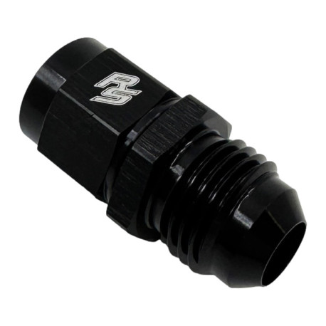 Hose pipe reducers female to male Reducer M14x1,5 (female) to AN8 (male) - Black | races-shop.com