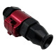 Straight fittings PTFE Snap-on fitting AN6 Straight - Black | races-shop.com