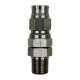 Straight cutter fittings Brake fitting 1/8NPT to AN3, stainless steel | races-shop.com