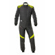 Suits FIA race suit OMP FIRST EVO my2025 anthracite/fluo yellow | races-shop.com