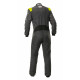 Suits FIA racing suit OMP FIRST EVO my2025, anthracite/fluo/yellow | races-shop.com