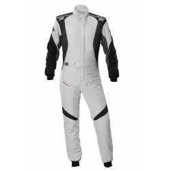 FIA racing suit OMP FIRST EVO my2025, grey/black