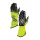 Race gloves OMP KS-2 ART my2025 (external stitching) yellow/black