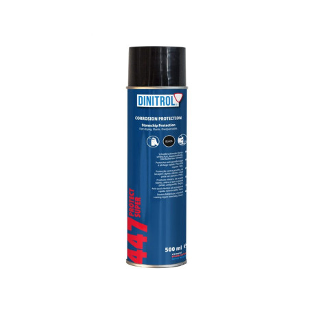 Chassis and cavity protection DINITROL 447 rýchloschnúca ochrana karosérie 500ml čierny | races-shop.com