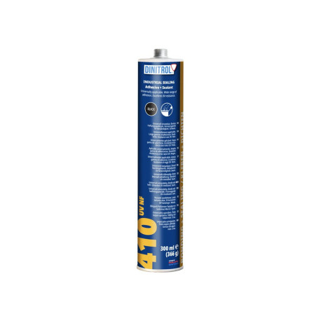 Car chemistry DINITROL 410 UV čierny jednokomponentné lepidlo 300ml | races-shop.com
