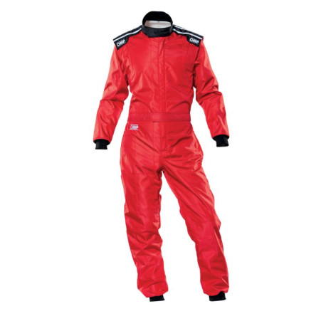 Suits CIK-FIA children`s karting suit OMP KS-4, red | races-shop.com